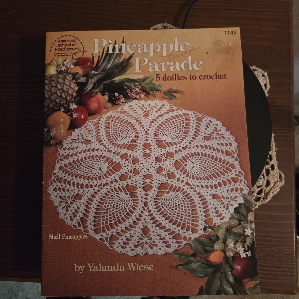 Pineapple Parade Crochet Doily Pattern Book